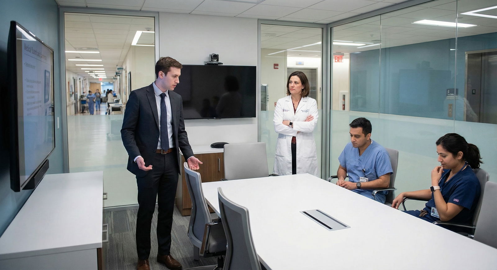 New residents meeting with interim program director -  for When a Program You Ranked Highly Suddenly Loses Its PD Mid‑Season