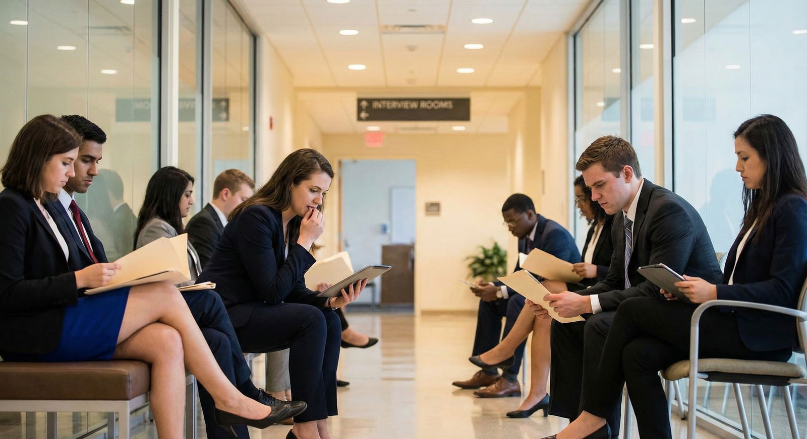 Medical student doing a final calm review before interview -  for Your 4-Week Residency Interview Bootcamp Plan: Week-by-Week