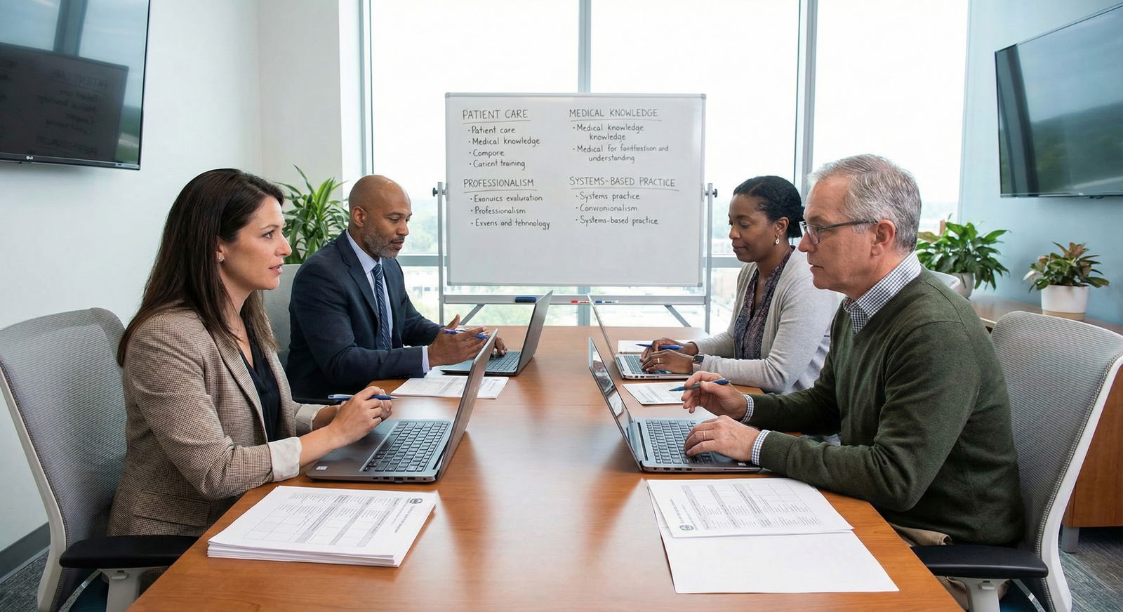 Residency interview panel evaluating behavioral competencies -  for Behavioral Competencies Programs Now Prioritize: ACGME an