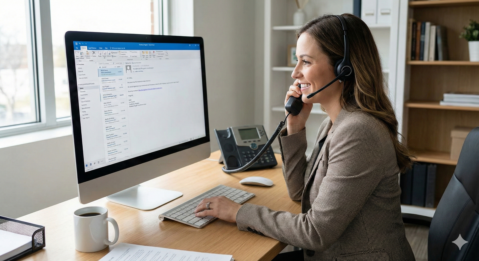 Medical student testing video background options before residency interview -  for Should I Use a Virtual Background for Resi