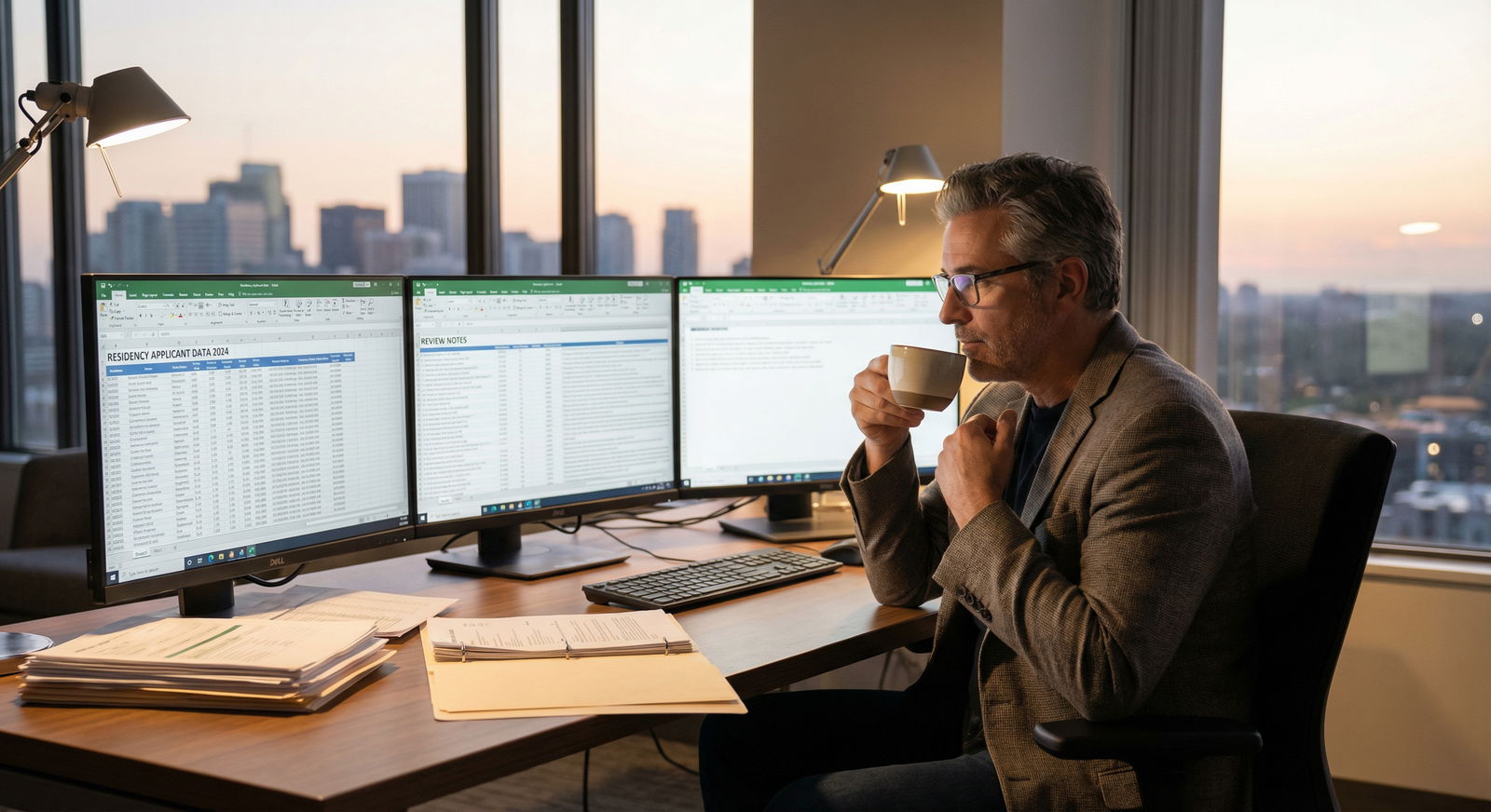 Medical trainee packing up desk after being fired from research position -  for If You Were Fired from a Research Position: C