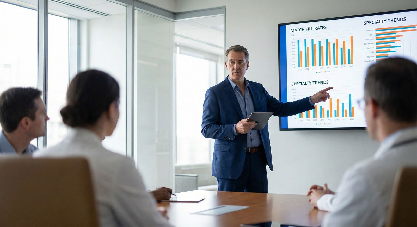 Residency program director reviewing [fill rate](https://residencyadvisor.com/resources/residency-match-day-prep/nrmp-data-de