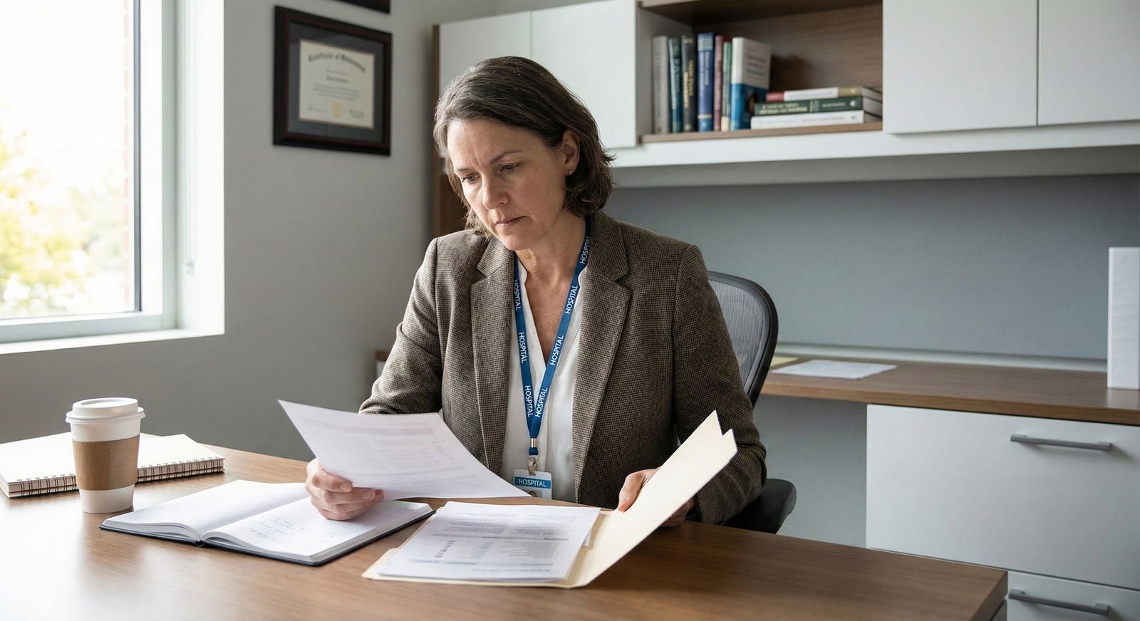 Resident checking email about residency match communication -  for When a Program Heavily Hinted at Ranking You: How to Respo