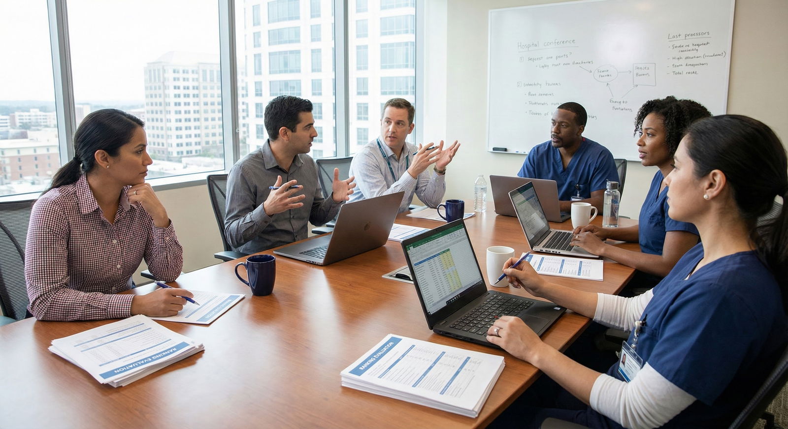 Medical resident anxiously drafting a letter of intent -  for Does Using the Word ‘Rank’ in LOIs Break Match Rules?