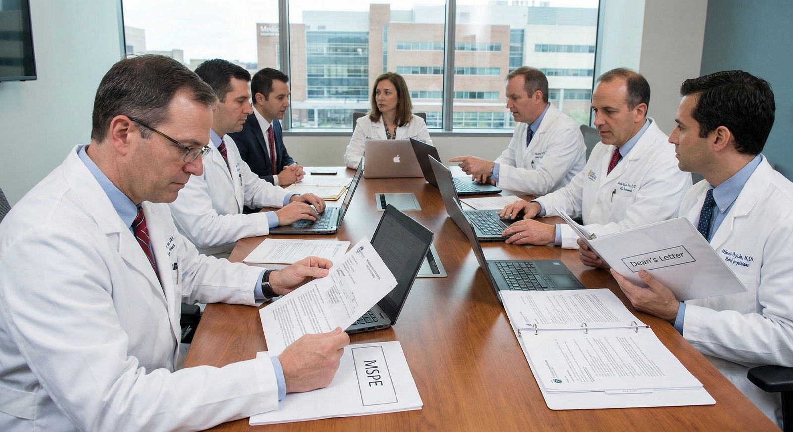 Residency selection committee ranking applications -  for How Your Dean’s Letter Quietly Replaced Step 1 in Screening