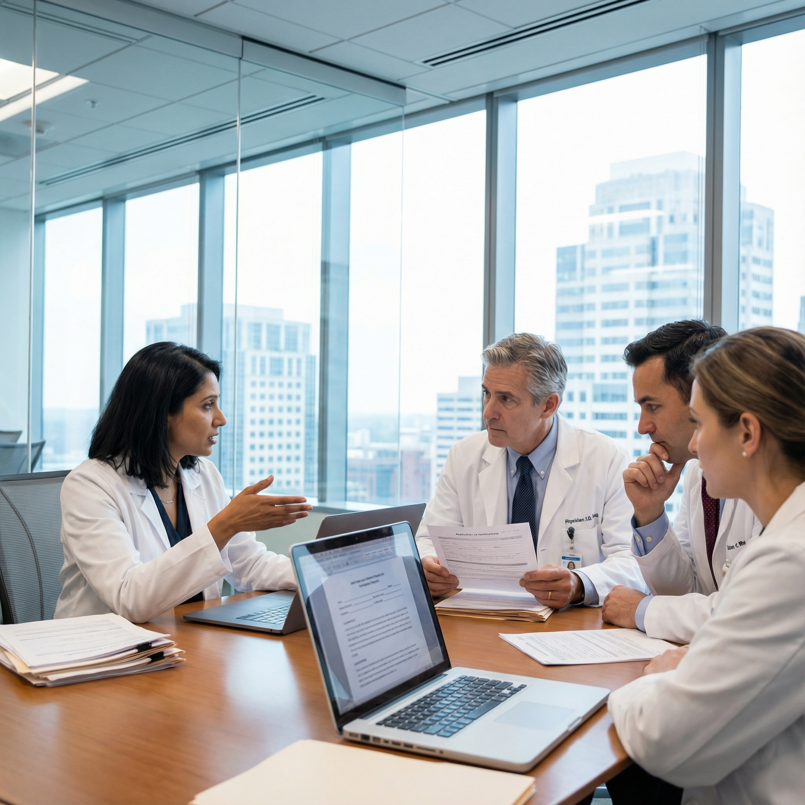 Medical student reviewing residency application documents in a quiet study space Medical student reviewing residency application documents in a quiet study space - for Is It Ever Smart to Hide a Minor Inci