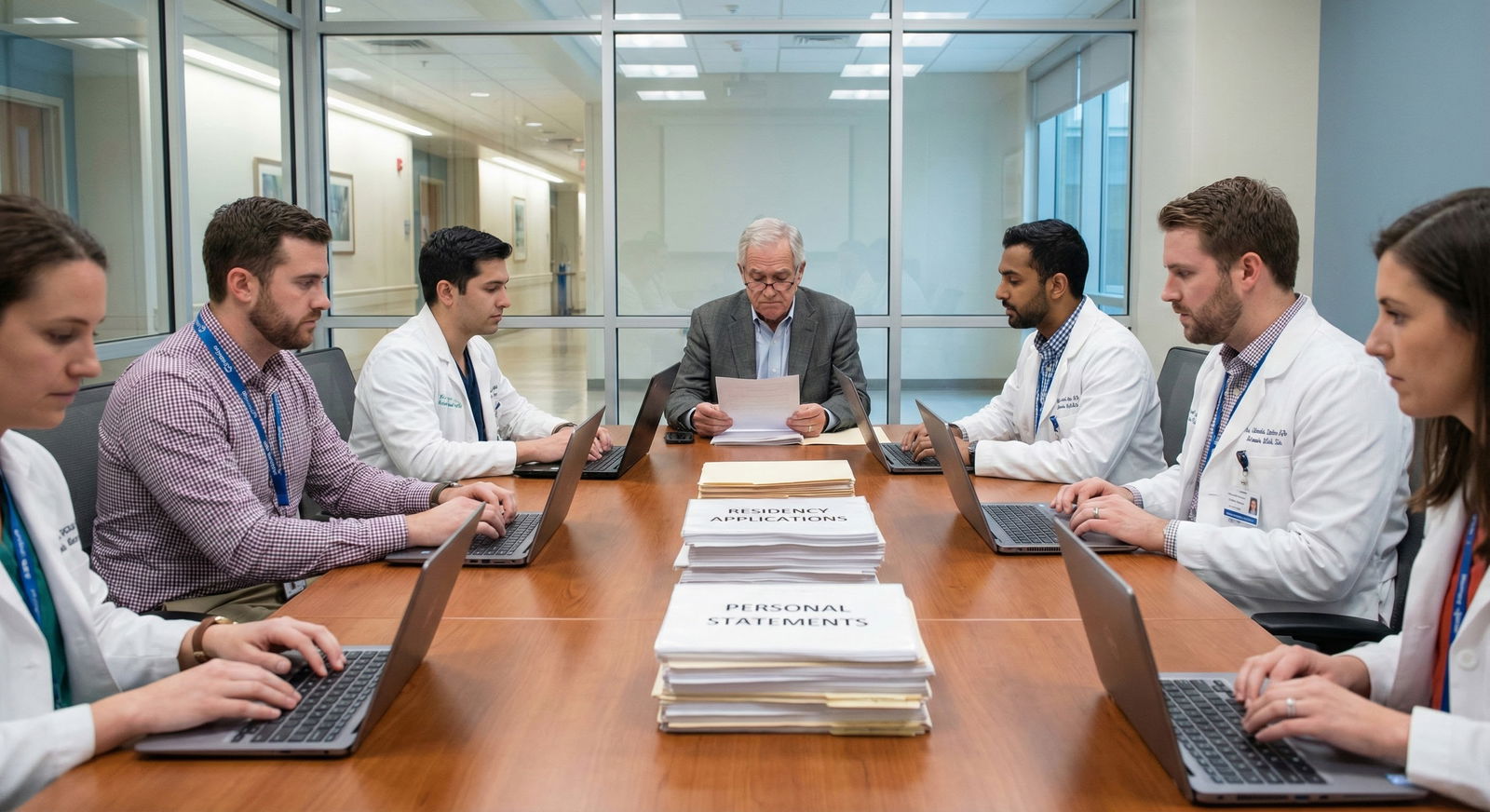 Residency selection committee skimming applications with concern -  for Pitfalls of Discussing Failure: When Vulnerability Hu