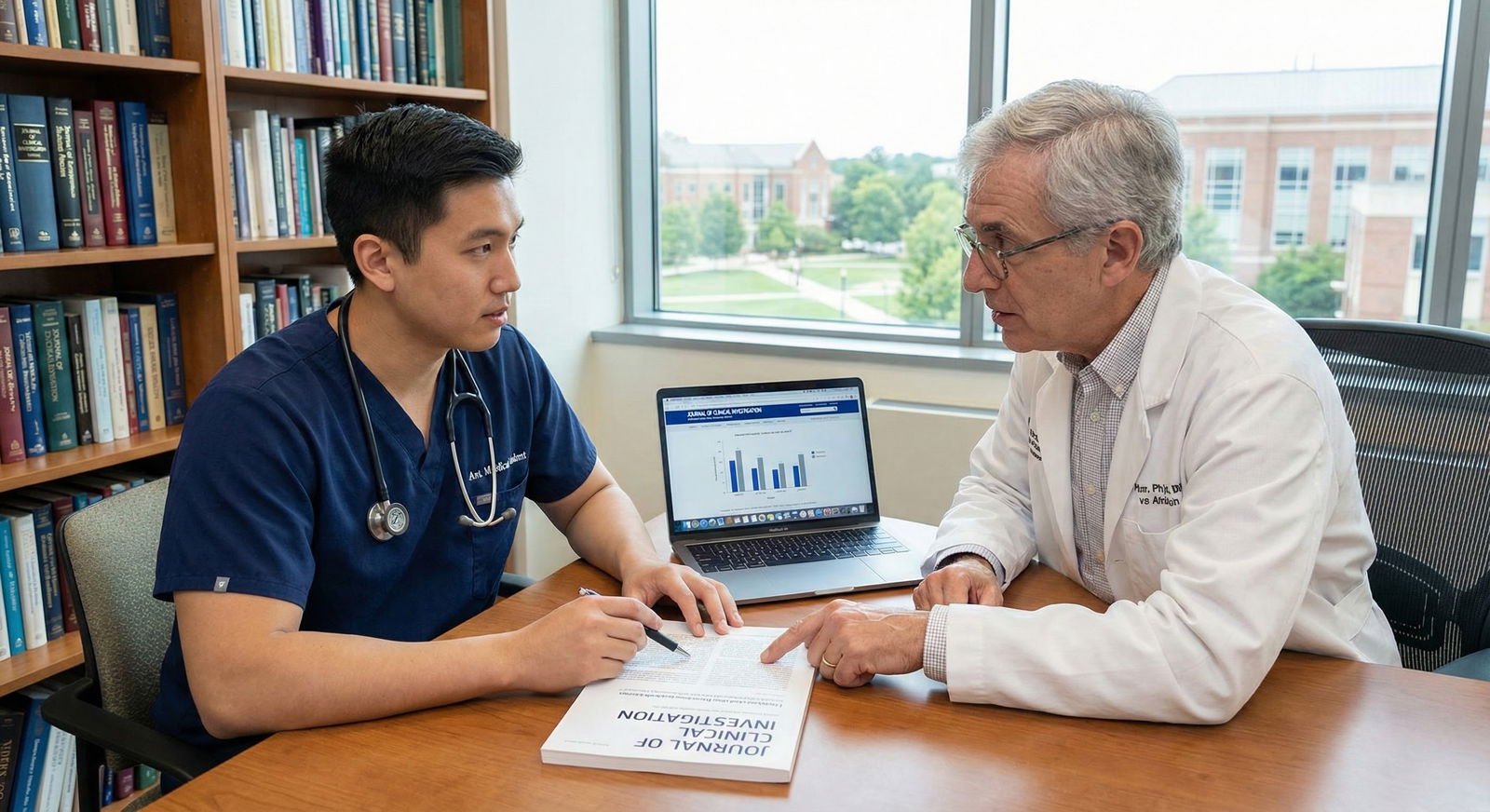 Medical student confidently submitting a research-accurate residency application -  for How Do Programs Verify the Research Y