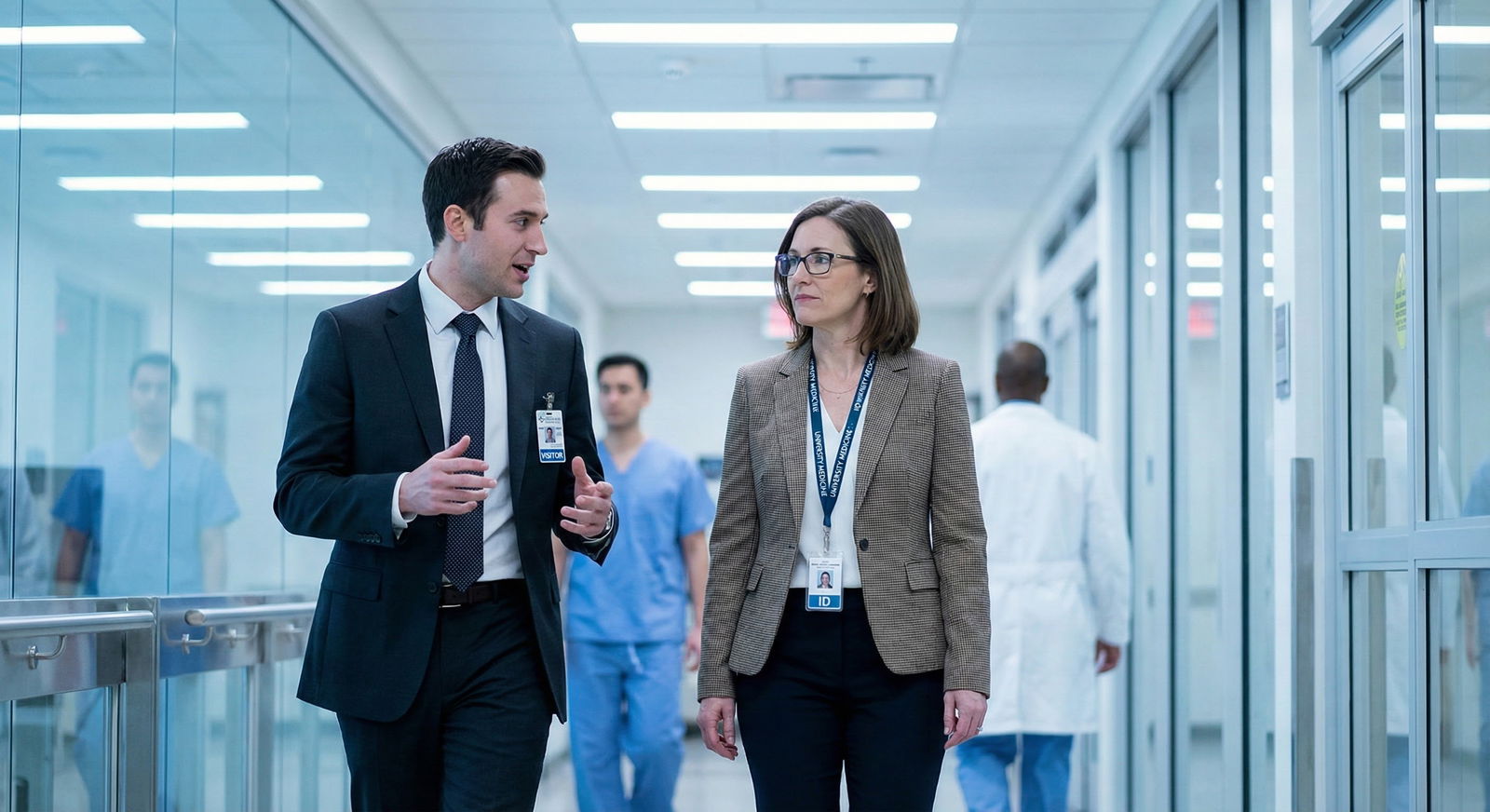 Resident speaking with program director during a second look visit -  for When a Second-Look Visit Actually Hurts You Behind