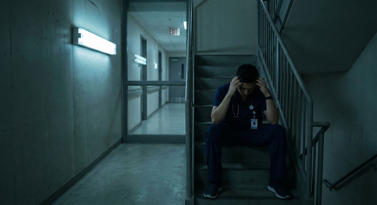 Residents supporting each other during a break Residents supporting each other during a break - for How Do I Build a Personal Burnout Prevention Plan That I’ll Actually Us