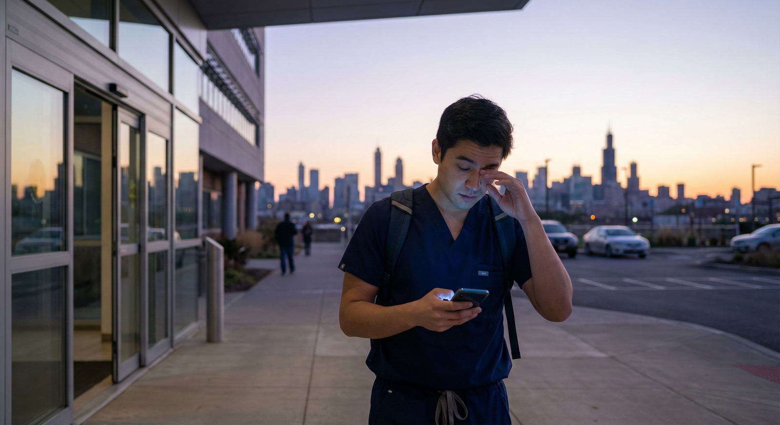 Blue Light, Screen Time, and Post-Shift Sleep: What Actually Matters