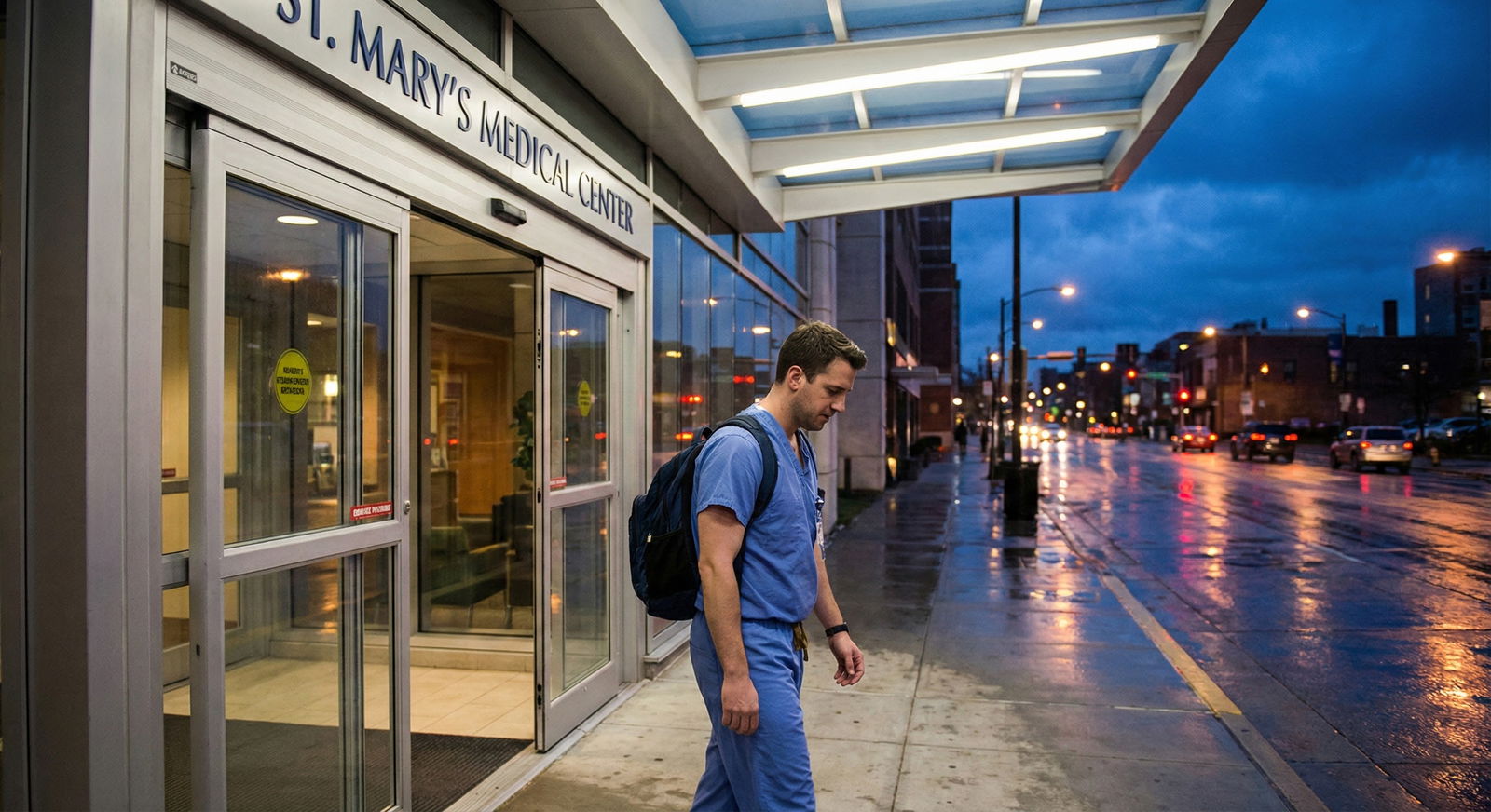 Resident leaving hospital late at night -  for How to Respond When an Attending Pressures You to Stay Past Limits