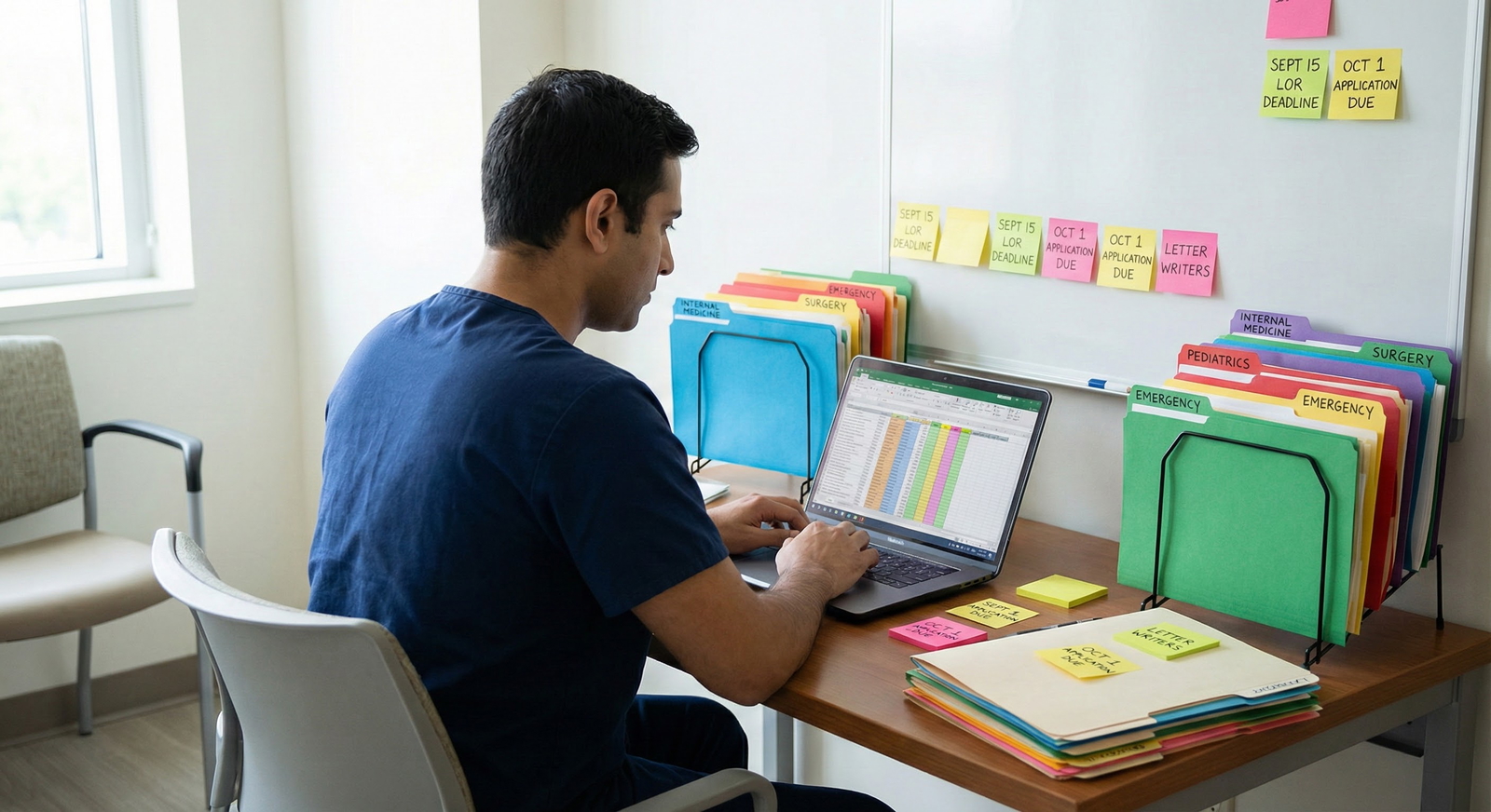 Dual-Application Year: Timeline for Managing Two Sets of LORs