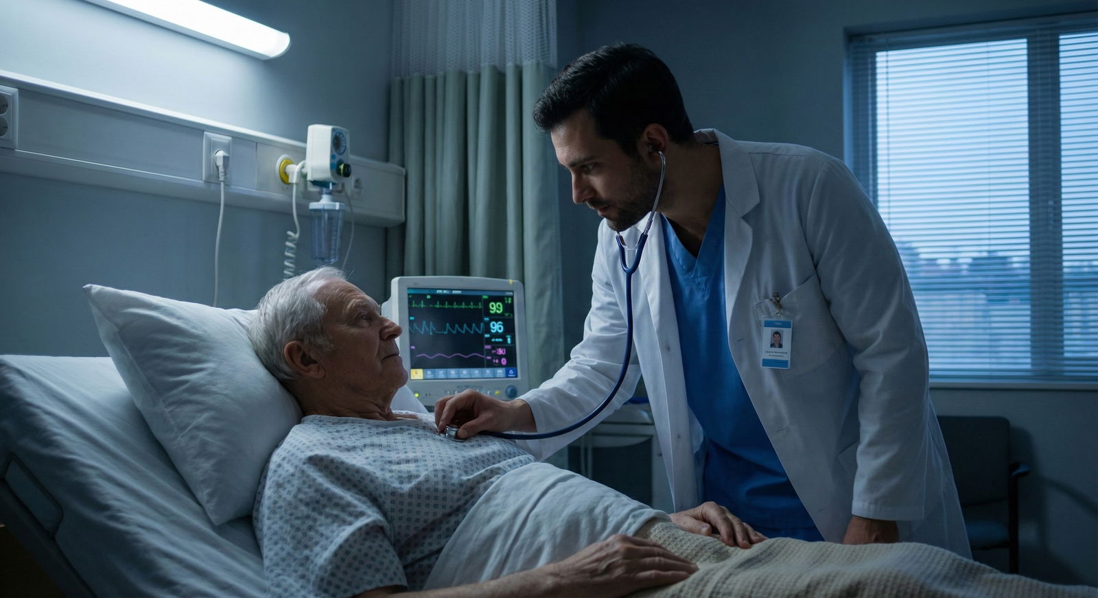 Clinician practicing mindful presence during a telemedicine visit -  for Mindfulness in Telemedicine Visits: Maintaining Pres