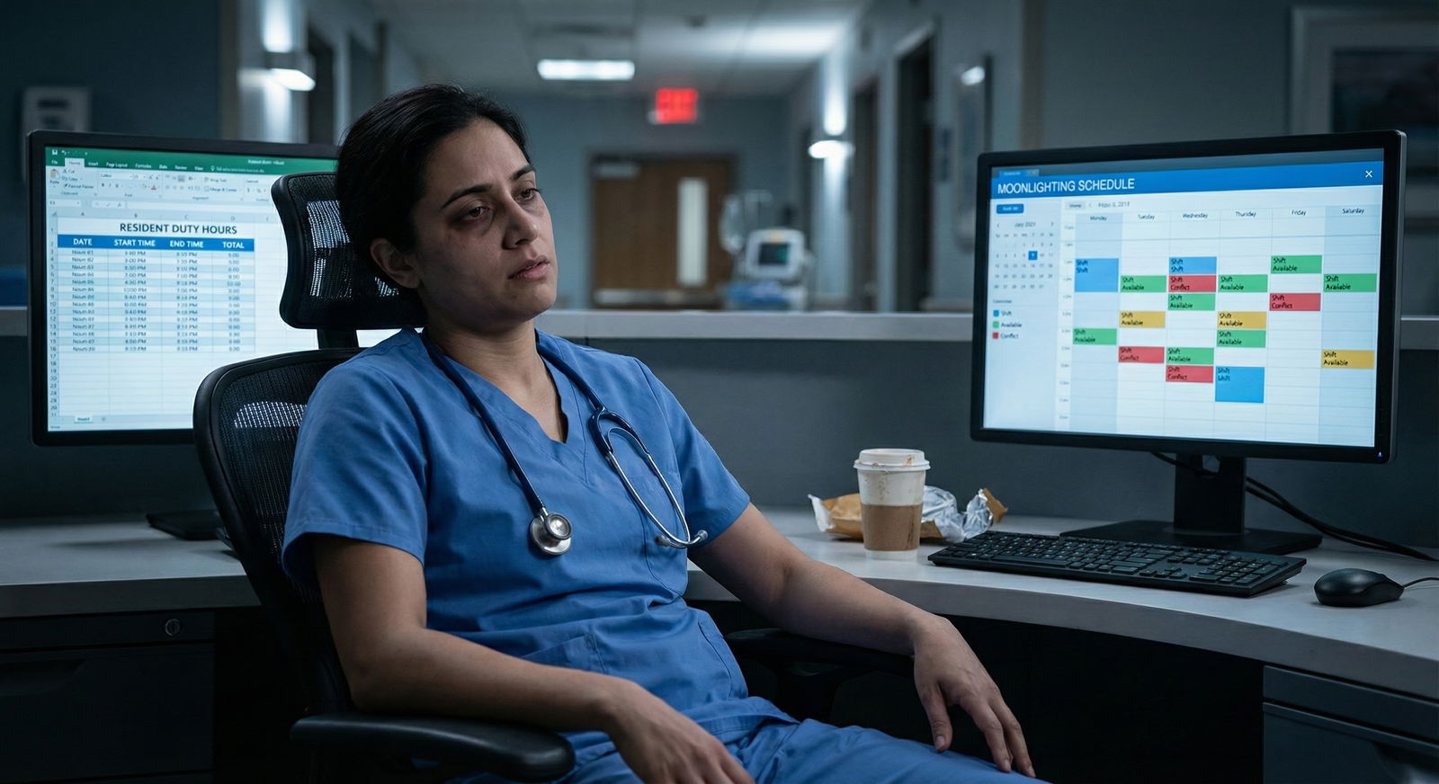 New clinician starting first day at hospital job -  for First 90 Days at a New Job: When to Push for Pay and Schedule Changes