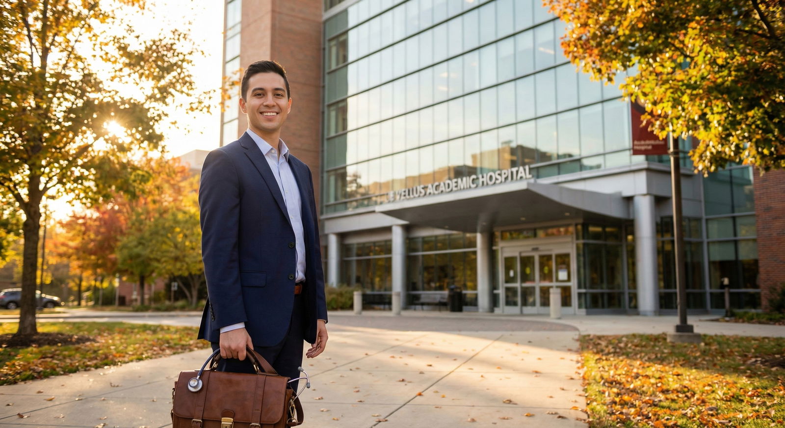 Anxious medical graduate staring at laptop while working on residency applications during a gap year -  for What If My Gap Ye