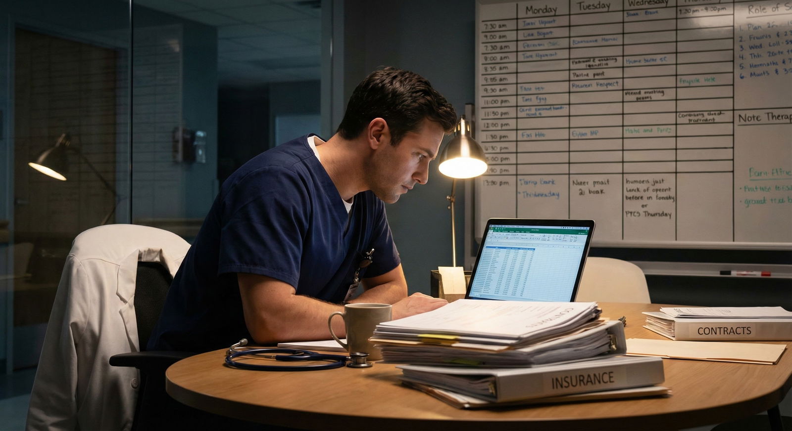 Graduating medical student organizing schedule before residency -  for May–June Before Internship: Studying, Scheduling, and