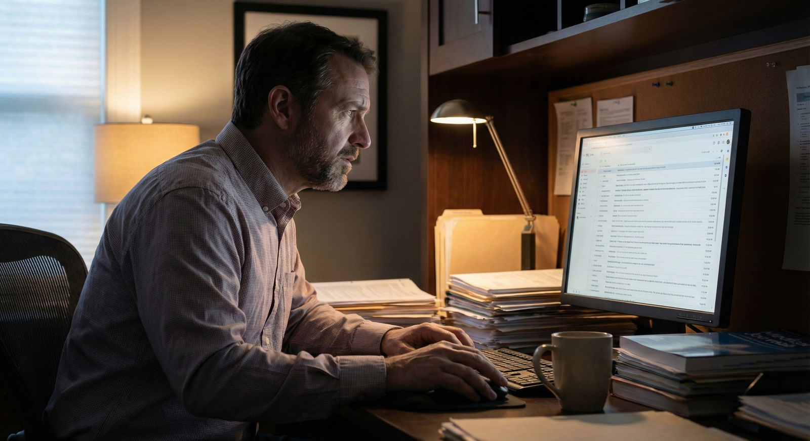 Stressed international medical graduate reviewing SOAP options on laptop -  for IMG in SOAP with Visa Needs: Realistic Target