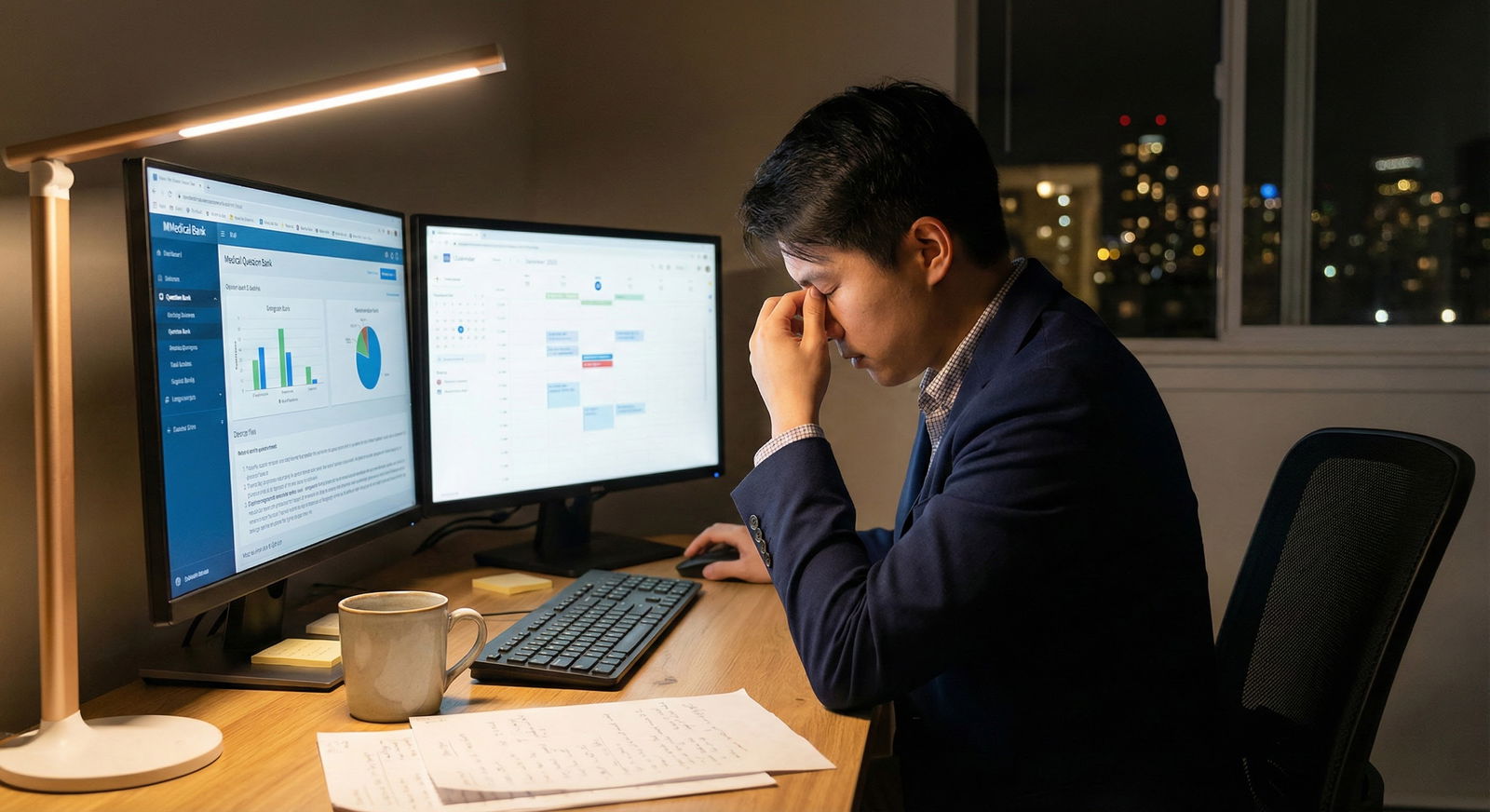 Resident studying for USMLE Step exams during a gap year while working full-time -  for Can I Combine Step Studying and Full-