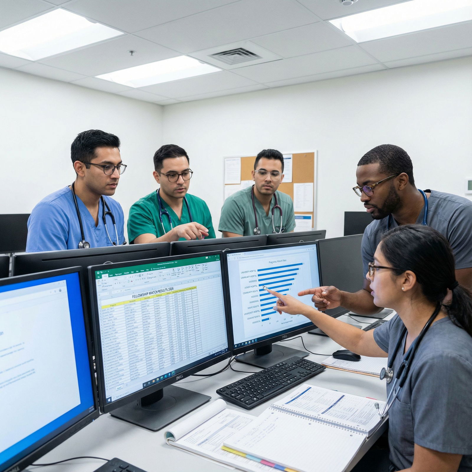 New resident doctor looking anxious during first hospital shift -  for Anxious About PGY-1 Performance After Match Day: Norma
