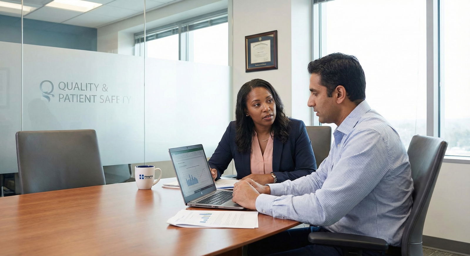 Physician reviewing malpractice language in contract with attorney -  for What Malpractice Language Should I Insist On in a P