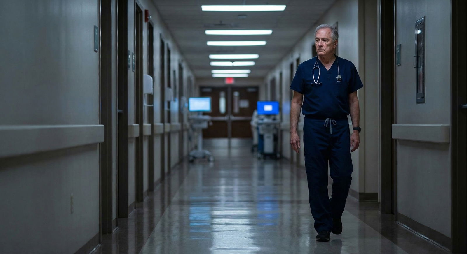 Resident physician discussing contract terms with hospital administrator -  for Step‑by‑Step Guide to Negotiating Shift Diffe