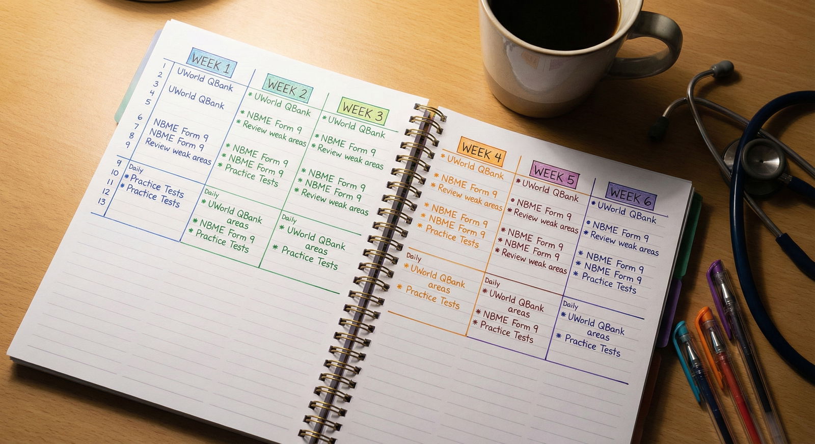Medical student planning Step 1 and Step 2 CK timing -  for Is It Smart to Schedule Step 2 CK Soon After a P/F Step 1?