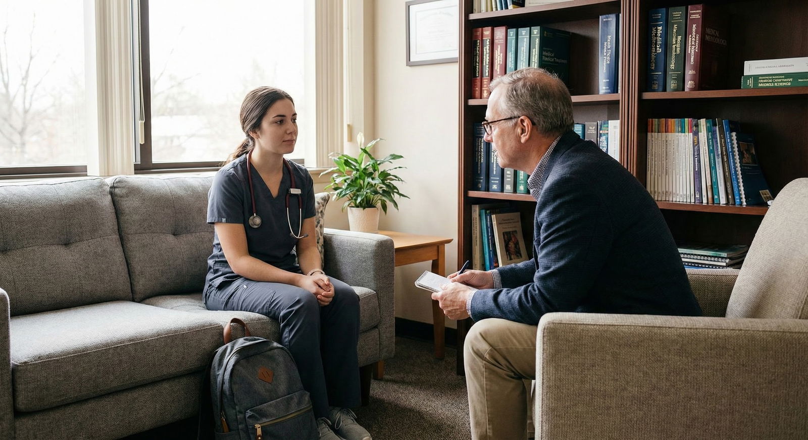 Stressed but supported medical student -  for How Many Hours Should Med Students Actually Sleep Before Big Exams?