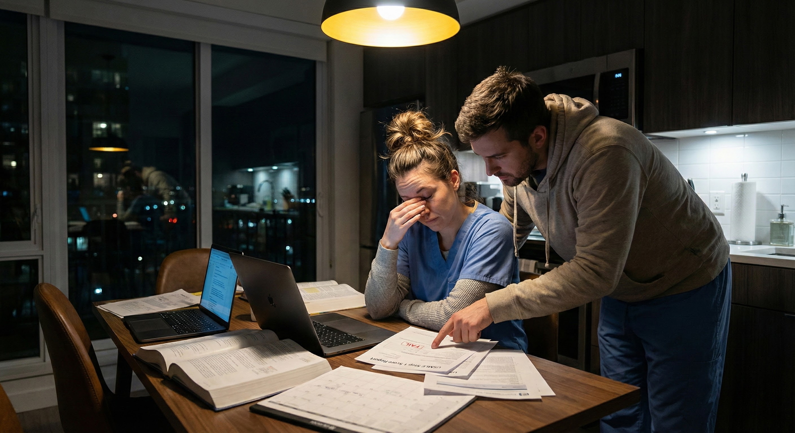 What to Do if One Partner Fails a Board Exam Before Couples Matching