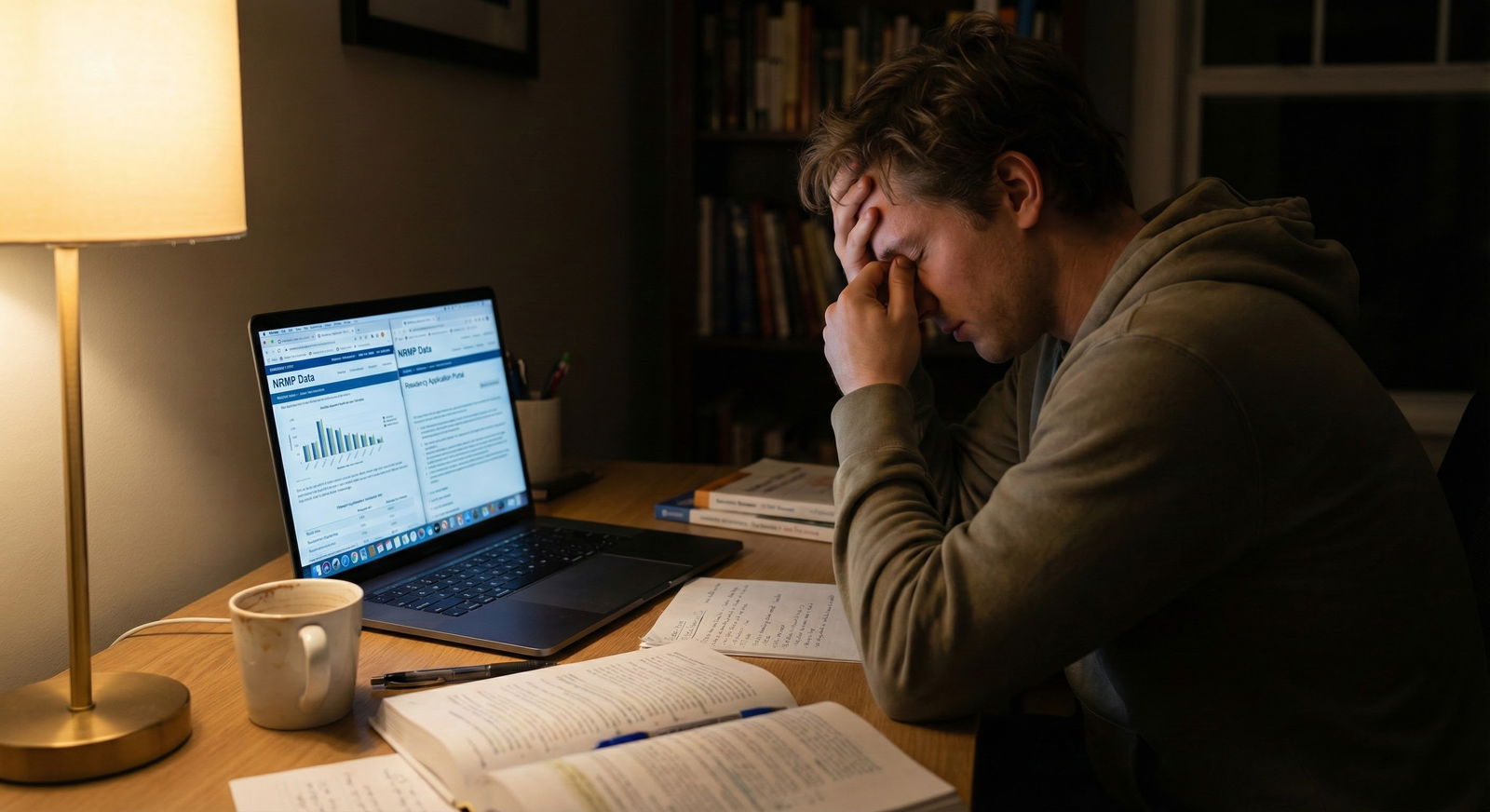 Resident reviewing application documents at desk -  for Five-Point Checklist to Fix an Application with Multiple Small Issues