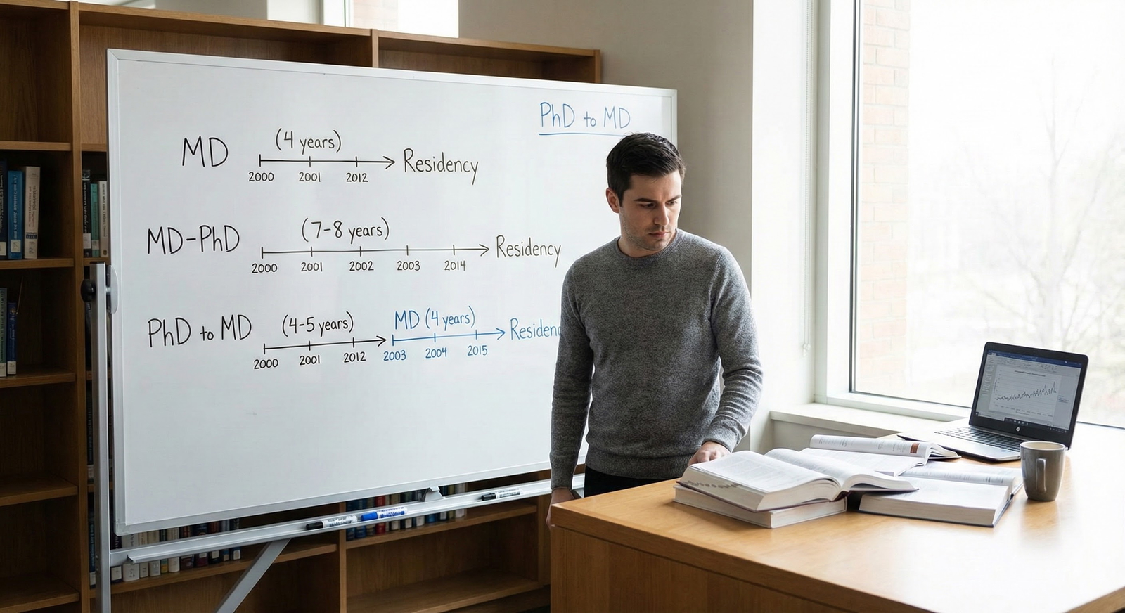 Partner Is Doing a PhD While You Start MD: Coordinating Timelines