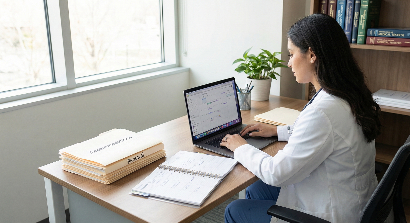 Med School Orientation to First Exam: Disability Steps Week by Week