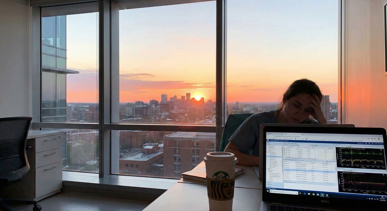 Resident preparing notes before meeting program director -  for Should I Tell My PD If I Can’t Handle My Current Call Schedul