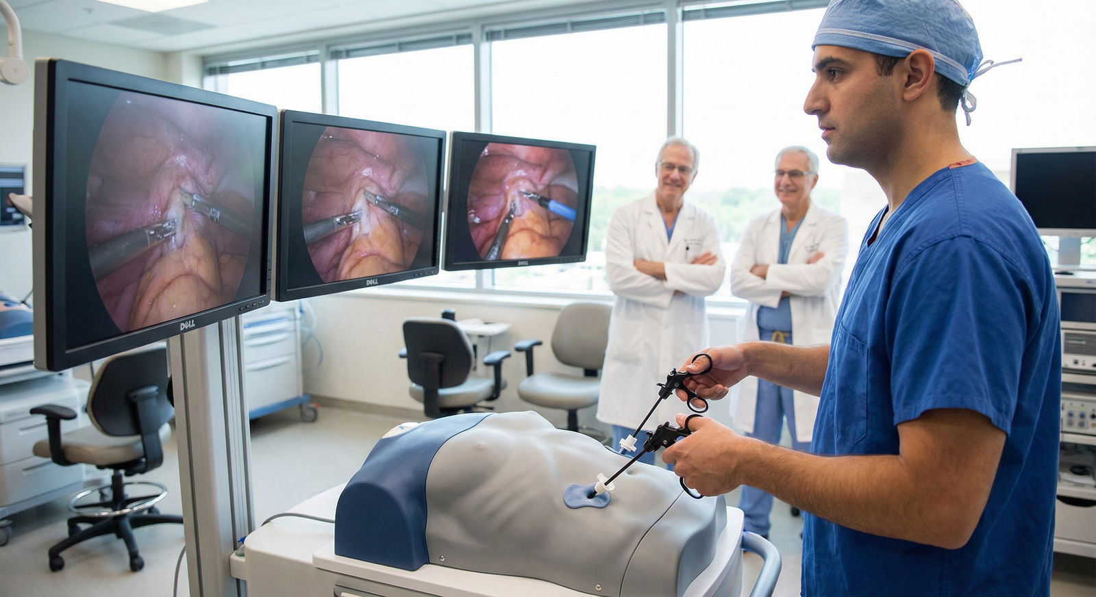 Surgical resident tracking cases during an international elective -  for International Electives: Safely Counting and Documen