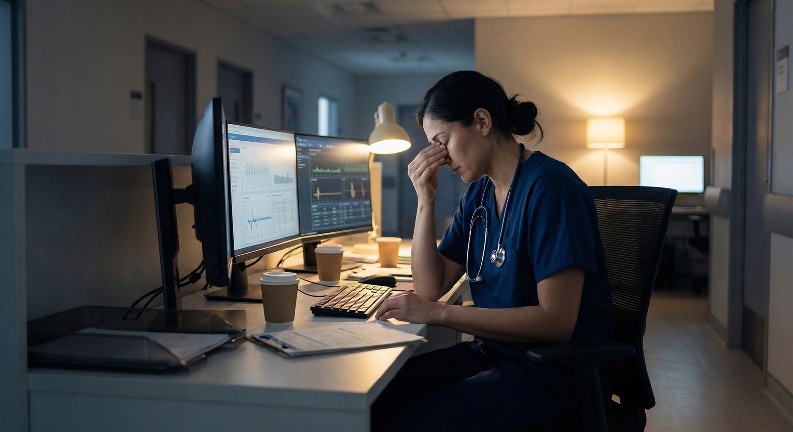 Physician reviewing employment contract with attorney -  for When Does It Make Sense to Hire a Physician Contract Attorney?