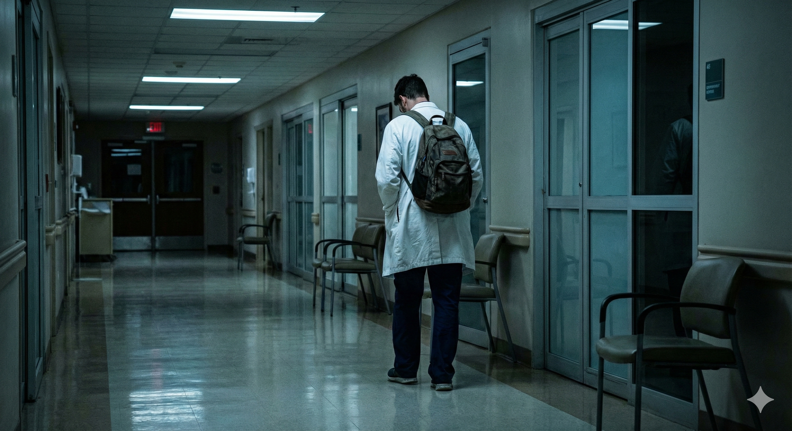 Residency program director reviewing an applicant file in an office Residency program director reviewing an applicant file in an office - for I Emailed a PD and Regret It: Did I Just Ruin My A