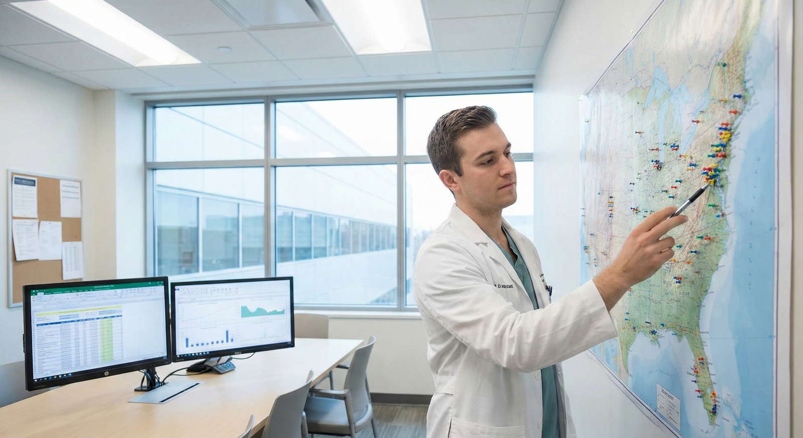 Geographic Matching Patterns: How Often Applicants Stay Near Med School