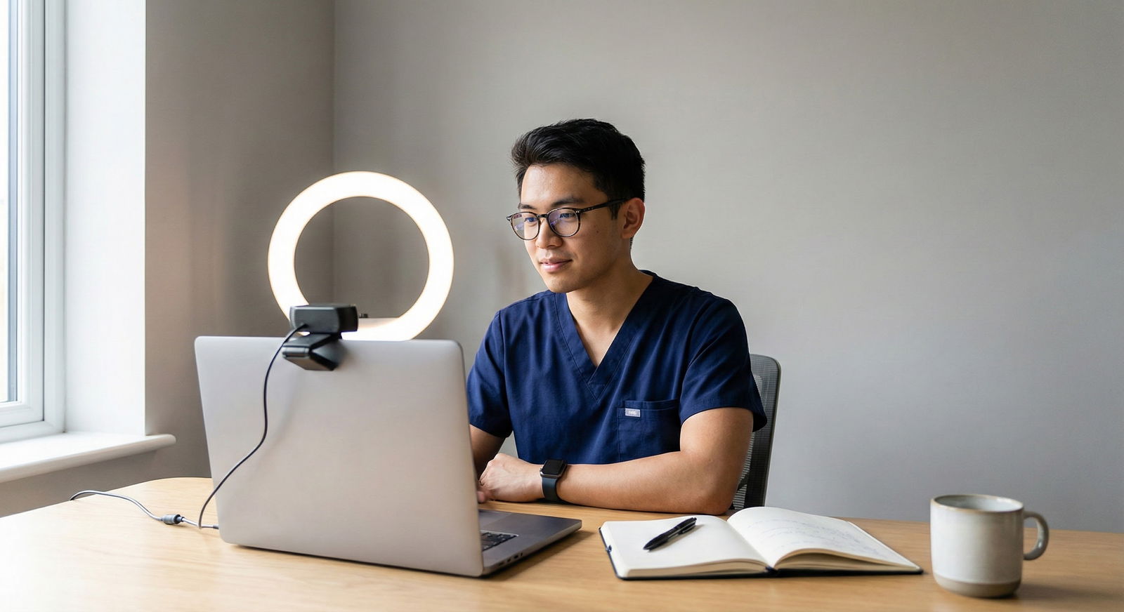 Virtual residency interview setup for medical student -  for What’s the Best Way to Practice Residency Interviews Without a C