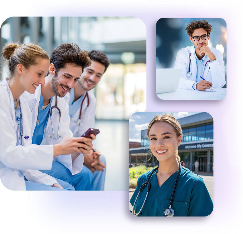 Medical students using Residency Advisor